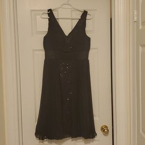Black evening dress